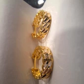 14 Ayar Altın Halka Küpe Sarı Ziynet Gold ZG2143 - 3