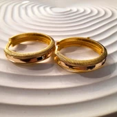 14 Ayar Altın Halka Küpe Sarı Ziynet Gold ZG2141 - 4