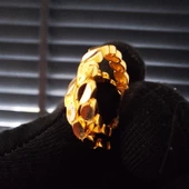 14 Ayar Altın Halka Küpe Sarı Ziynet Gold ZG2135 - 6