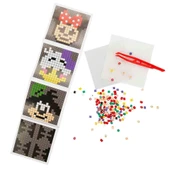 4in1 Disney Minnie Mouse Pixel Pixel Boncuk Aktivite ve Oyuncak Seti - 3