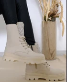 Feles Taş Detaylı Kadın Postal Bot thumbnail 3