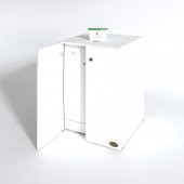 Kenzlife bulaşık&çamaşır&kurutma makinesi dolabı kapaklı nurten byz 90*70*60 banyo ofis - 2