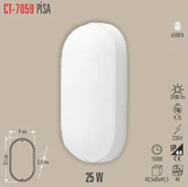 Ct-7059 Cata Pisa Led Armatür 25 Watt 6500K Beyaz Işık - 2