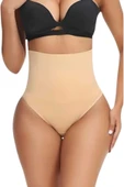 Kadın Dikişsiz Yüksek Bel Karın Toparlayıcı  String Korse - 1