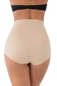 Kadın Lazer Kesim  İnceltici ve Toparlayıcı  Slip Külot Korse 3'lü Set - 3