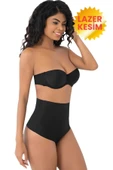 Kadın Lazer Kesim İnceltici ve Toparlayıcı String Korse 3'lü Set - 4