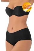 Kadın Lazer Kesim Karın Toparlayıcı ve İnceltici Bato Külot Korse 2'li Set thumbnail 3