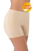 Kadın Lazer Kesim İnceltici ve Toparlayıcı Yüksek Bel Boxer Korse 2'li Set - 7