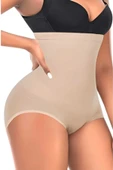 Kadın Toparlayıcı Dikişsiz Yüksek Bel Slip Korse 2'li Set - 7