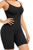 Kadın Dikişsiz İnce Askılı Toparlayıcı Tam Boy Korse 2'li Set - 3