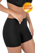 Kadın Lazer Kesim İnceltici ve Toparlayıcı Yüksek Bel Boxer Korse 2'li Set - 8