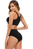 Kadın Dikişsiz Karın Toparlayıcı Slip Külot Korse 3'lü Set - 6