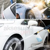 Basınçlı Şarjlı Araba/Motor/Bisiklet Yıkama-Bahçe Sulama/İlaçlama Her Türlü Yüzeyi Yıkama Tabancası - 6