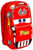 Cars F99 Yarış Arabası Çekçekli ve Sırt Çantası 2'li Takım 3d Eva Baskılı Sırt ve Okul Çantası - 7
