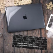 Macbook Pro Kılıf 15 inç Kristal (Touchbarlı 15" Pro) A1707 A1990 ile Uyumlu - 8