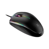 Everest SM-M7 3D Optik Led Mouse, USB Kablolu. Siyah - 2