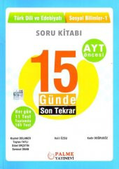 Palme Yayınevi  YKS AYT Öncesi 15 Günde Son Tekrar Soru Kitabı - 1