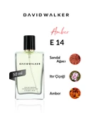 David Walker BRUNET E14 Exclusive 50ML Erkek Parfüm | Amber thumbnail 1