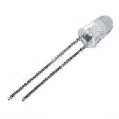 5mm Şeffaf Beyaz Led - 1