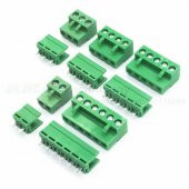 8 Pin 5.08mm 180° Geçmeli Yeşil Klemens Takım - 1