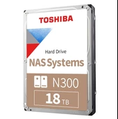 Toshiba N300 18TB 7200RPM 512MB 3.5 Nas Disk HDWG51JUZSVA thumbnail 2