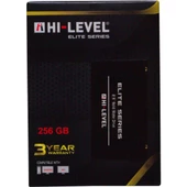 HI-LEVEL 256GB 2.5" SATA3 SSD (560MB-540MB/s) HLV-SSD30ELT/256G - 11