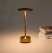 CATA CT 8438 Toronto Gold Kasa 3 Renkli Dokunmatik Şarjlı Masa Lambası - 3