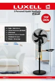 Luxell Lxf-518 S 18'' 65 Watt 5 Kanatlı Ayaklı Vantilatör - 6