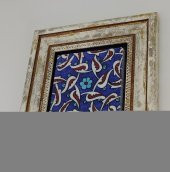 Ottoman Tiles Çini Desen Taş Tablo (20*20) (de-052) - 3