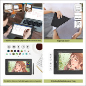 Veikk VK1200 8192 11.6" Grafik Tablet - 3