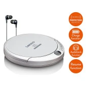Lenco Taşınabilir CD Çalar / MP3 Çalar Discman Anti Şok Özellikli Gümüş CD-201 SI - 5