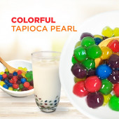 Tapyoka incileri 500 g.-Popping boba - inci çayı-Bubble tea -tapyoka incileri-boba - 5
