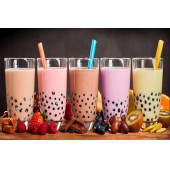Tapyoka incileri 1 Kg.-Popping boba - inci çayı-Bubble tea -tapyoka incileri-boba - 4