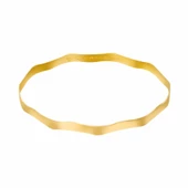 10 gr (gram) 22 Ayar İşçiliksiz Birce Ray Bilezik thumbnail 1