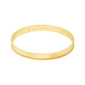 15 gr (gram) 22 Ayar İşçiliksiz Düz Mira Bilezik thumbnail 1