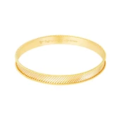 15 gr (gram) 22 Ayar İşçiliksiz Yatay Mira Bilezik - 1