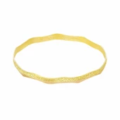 11 gr (gram) 22 Ayar İşçiliksiz Birce Yarasa Bilezik - 1