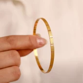 10 gr(gram) 22 Ayar Altın Evliya İşçiliksiz Bilezik - 2