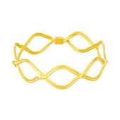 40 gr(gram) 22 Ayar İşçiliksiz Tarsus Burması Bilezik - 1