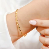 13 gr(gram) 22 Ayar Burma Ray Bilezik thumbnail 2