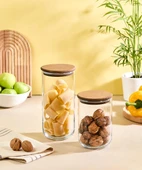 Selka Home 2 Adet Liya Cam Kavanoz - 2