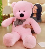 Sevgiliye Özel HEDİYE- 160 cm Papyonlu DEV Boy Peluş Ayı - % 100 YERLİ - 11