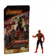 2019 Infiniti War, Union Legend Işıklı Avengers,Örümcek Adam 17cm - 1
