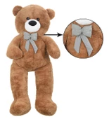 Sevgiliye Özel HEDİYE- 160 cm Papyonlu DEV Boy Peluş Ayı - % 100 YERLİ - 10
