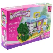 Ausini-Asya Brick 24413 Fairyland Serisi, Kamelyalı EV 110 Parça - 3