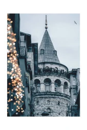 500 Parça Kutulu İstanbul Galata Kulesi Puzzle 48cm x 68cm - 2