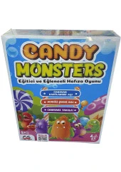 Candy Monsters Eğitici & Eğlenceli Hafıza Oyunu - 1