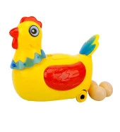 Işıklı-Müzikli Oyuncak,Dans Eden-Yumurtlayan Eğlenceli Tavuk Hen - 5