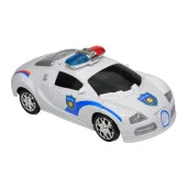 Transformers-Robota Dönüşen Işıklı, Sesli, Sensörlü Polis Arabası - 2