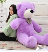 Sevgiliye HEDİYE- 160 cm İthal Kumaş Papyonlu DEV Boy Peluş Ayı thumbnail 8